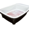 Banheira Classic Plus Furacão Pet Para Gatos Preta - Imagem 2
