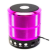 Mini Caixa Caixinha De Som 887 Portátil Bluetooth Mp3 Sd Usb Rosa - Imagem 2