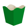 Cachepot Pequeno Verde Bandeira - 10 Unidades - Imagem 2